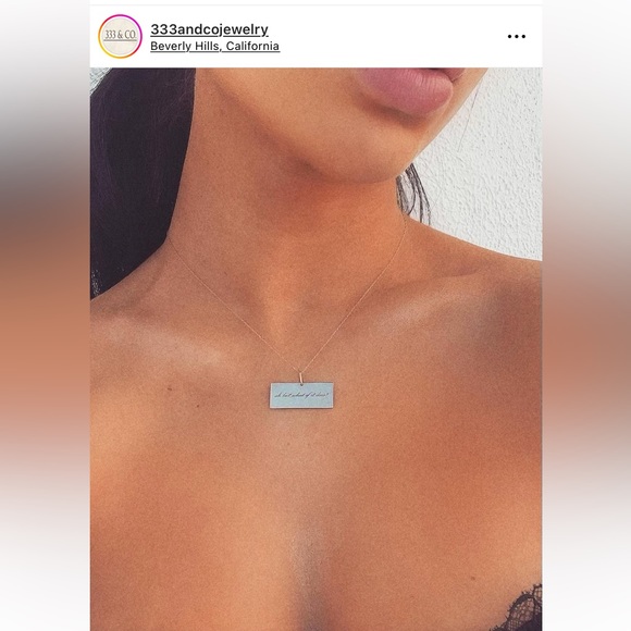 333 and Co Jewelry Jewelry Ah But What If It Does Kt White Gold